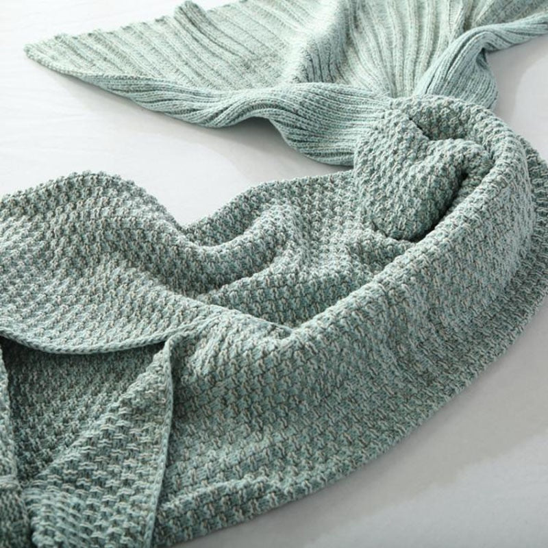 Fish Scale Mermaid Blanket