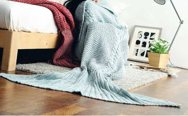 Fish Scale Mermaid Blanket