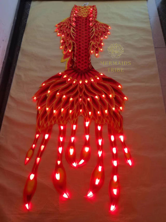 Dragon Mermaid Led Tail