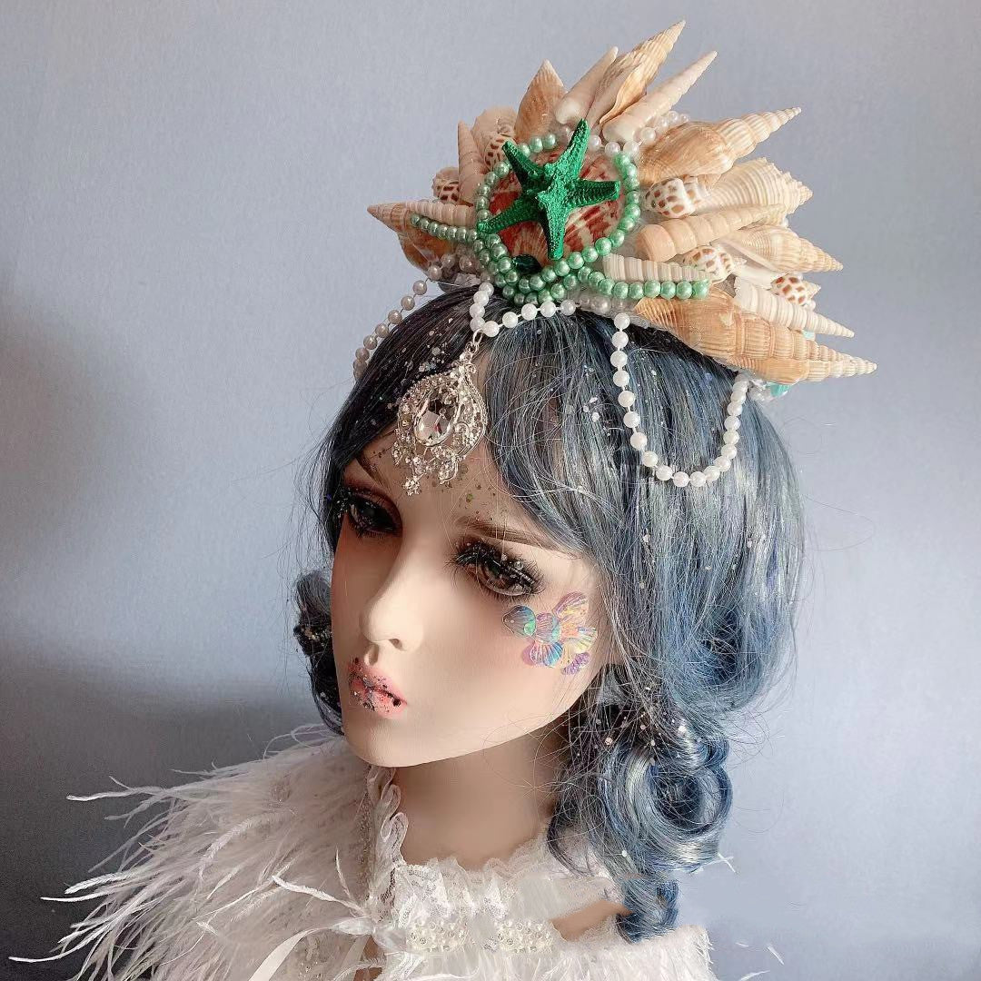 Mermaid Headdress Hair Accessorie Headwear