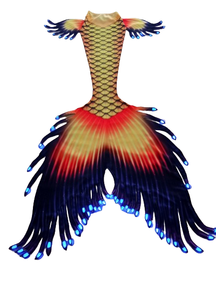 LED AquaLuminous Mermaid Tail