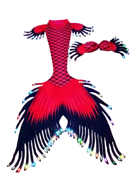 LED AquaLuminous Mermaid Tail