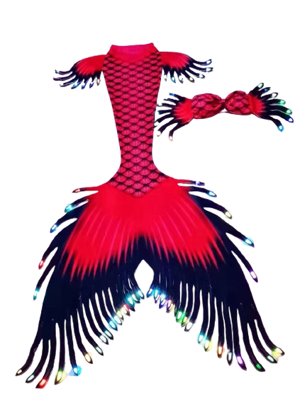 LED AquaLuminous Mermaid Tail