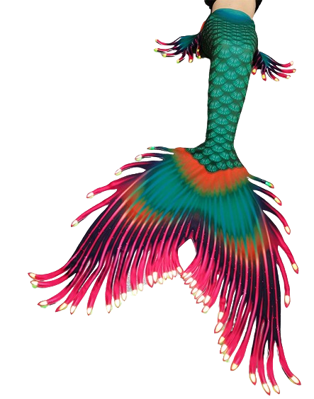 LED AquaLuminous Mermaid Tail