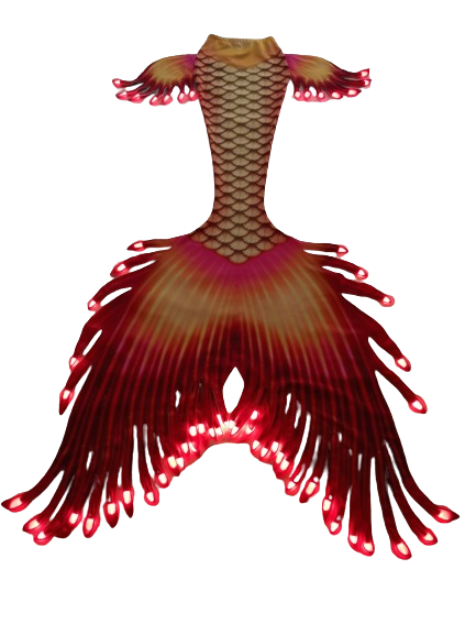 LED AquaLuminous Mermaid Tail