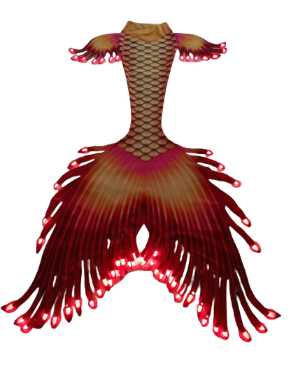 LED AquaLuminous Mermaid Tail
