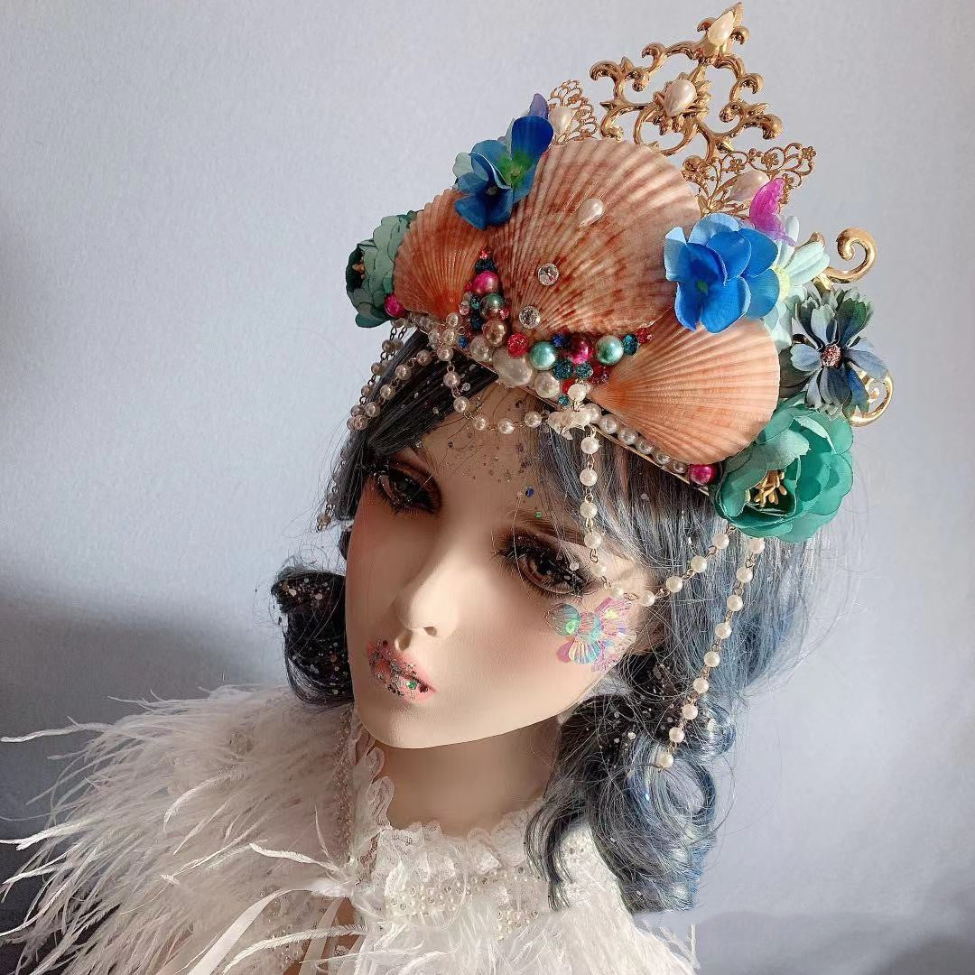 Mermaid Headdress Hair Accessorie Headwear