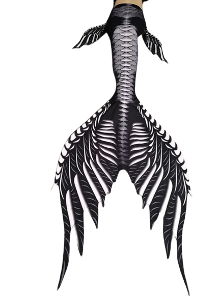 Skeleton tail bone Mermaid Tail