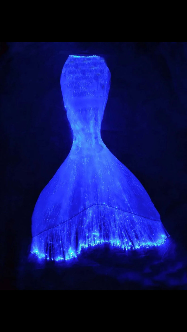 Luminous LED Mermaid Tail - Multiple Colors