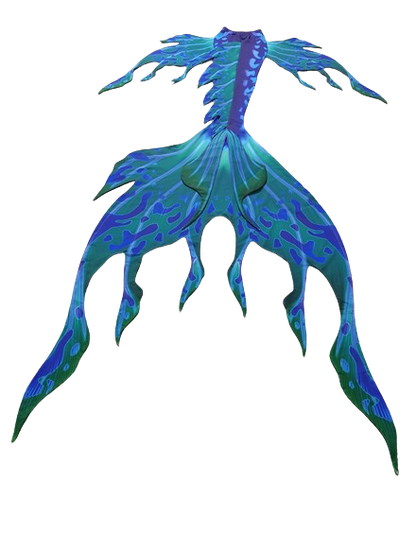 Sapphire Diamond Mermaid Tail
