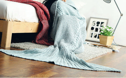Fish Scale Mermaid Blanket