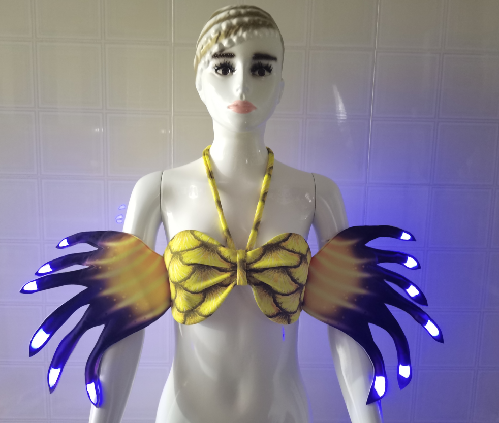 LED AquaLuminous Mermaid Tail