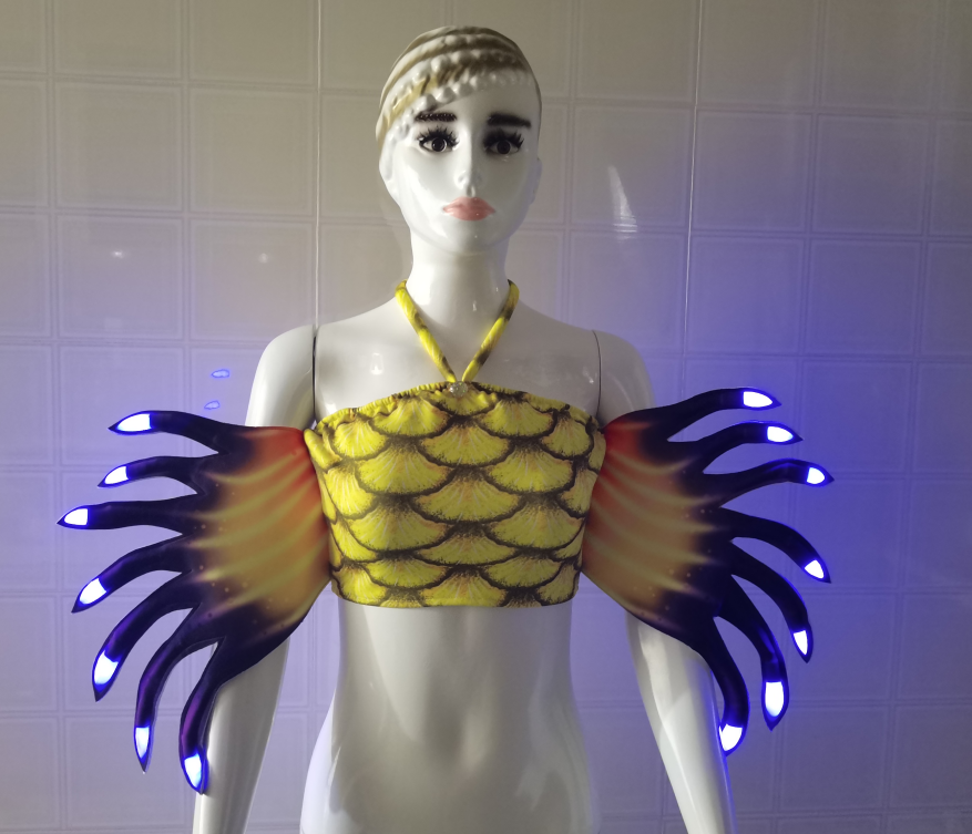 LED AquaLuminous Mermaid Tail