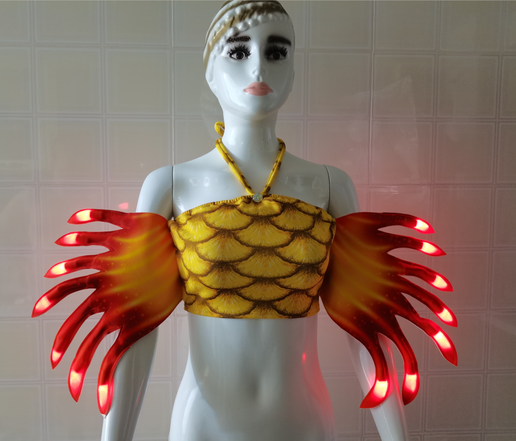 LED AquaLuminous Mermaid Tail