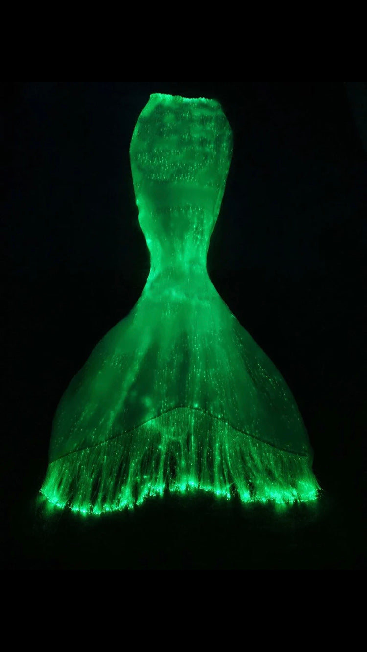 Luminous LED Mermaid Tail - Multiple Colors