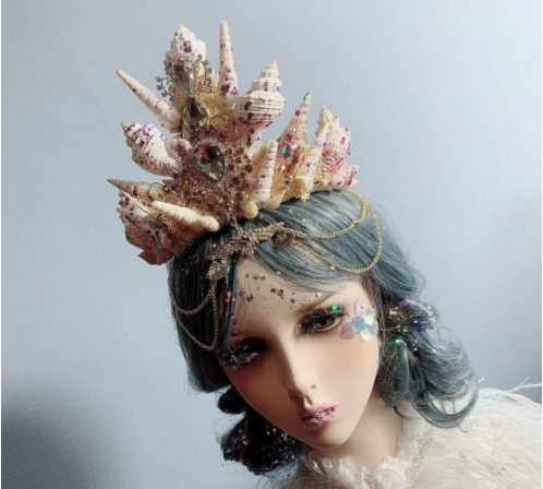 Mermaid Headdress Hair Accessorie Headwear