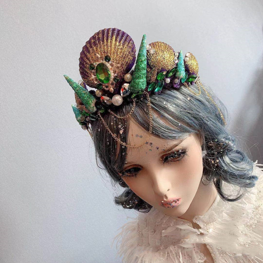 Mermaid Headdress Hair Accessorie Headwear