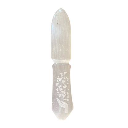 Selenite Ritual Knife for Cord Cutting