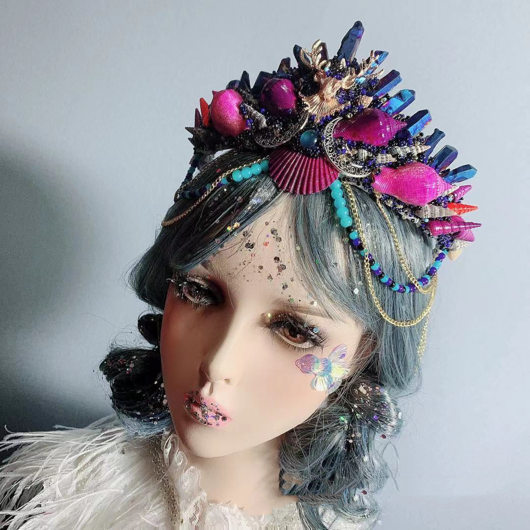 Mermaid Headdress Hair Accessorie Headwear