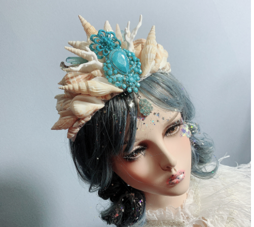 Mermaid Headdress Hair Accessorie Headwear