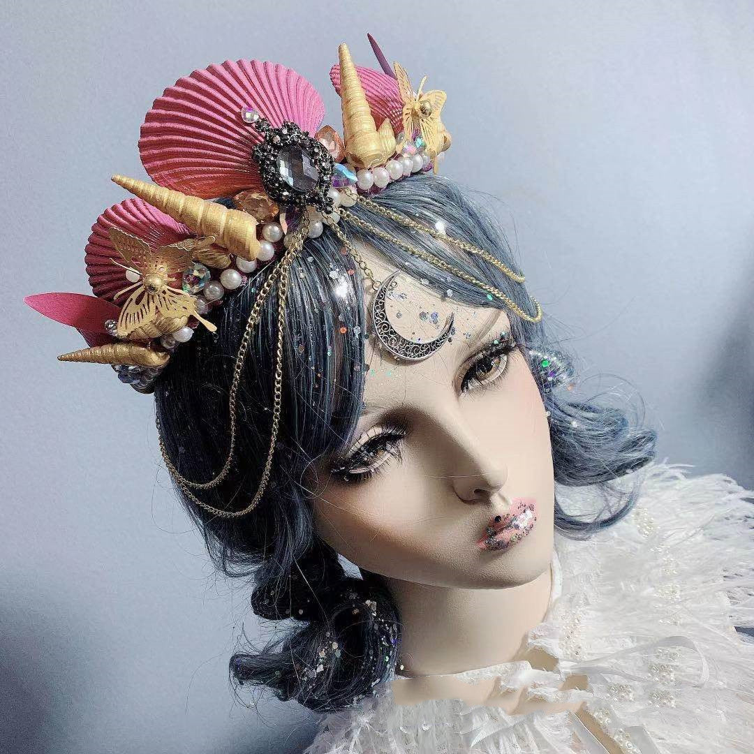 Mermaid Headdress Hair Accessorie Headwear