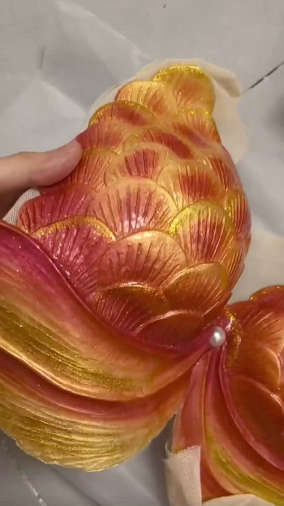 Realistic Silicone Mermaid Bra – Handmade Bikini Top for Cosplay & Swimming H2o mermaids