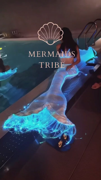 Luminous LED Mermaid Tail - Multiple Colors
